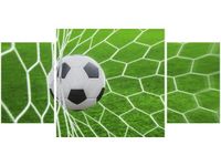 80X40CM PIŁKA BRAMCE TRÓJ OBRAZ