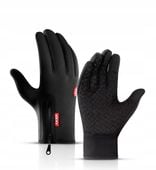 Rękawiczki termiczne ocieplane termoaktywne zimowe czarne damskie