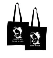 Eko Torba z nadrukiem napis CZARNO TO WIDZĘ