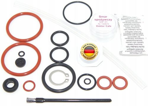 Zestaw 20 elementów tabletki smar uszczelki Krups EA80 EA81 EA82 EA85 na Arena.pl