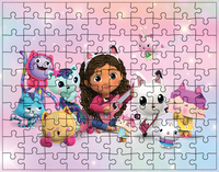 Puzzle Koci Domek Gabi
