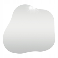 LUSTRO Palermo 50x55cm aluminium NIEREGULARNE