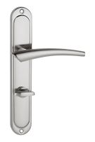 KLAMKA DRZWIOWA IDEA 72MM WC KOLOR NIKIEL