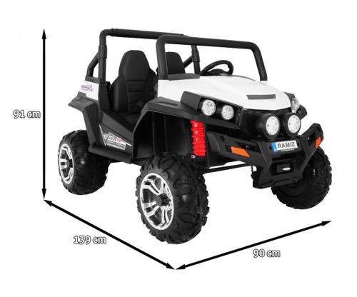 Pojazd Grand Buggy 4X4 Biały na Arena.pl