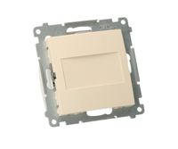 Simon54 Zaślepka z mostkiem ramek DPS.01/41 beżowy