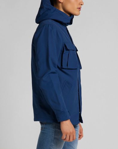 LEE FISHERMAN ANORAK MĘSKA KURTKA ZIMOWA WASHED BLUE L86UKCLR 2XL na Arena.pl