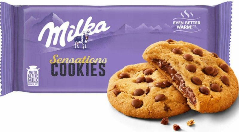 MILKA CIASTKA COOKIE SENSATIONS 156G zdjęcie 1