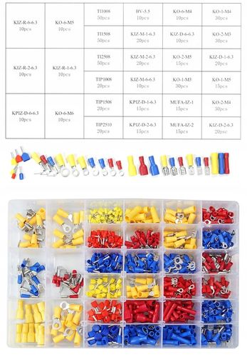 SZCZYPCE ZACISKARKA ZESTAW TULEJEK KONEKTORÓW 600 na Arena.pl