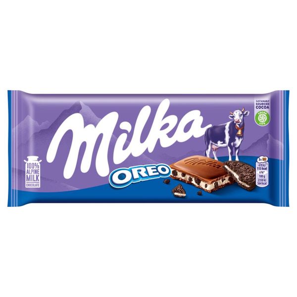 Milka Oreo Czekolada mleczna 100 g zdjęcie 1