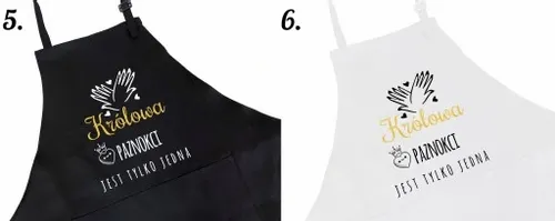 FARTUCH FARTUSZEK DLA STYLISTKI FRYZJERKI MANICURZYSTKI NA PREZENT na Arena.pl