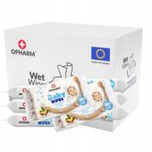Chusteczki nawilżane Opharm Baby Wipes Sweet Almond 8x64 szt