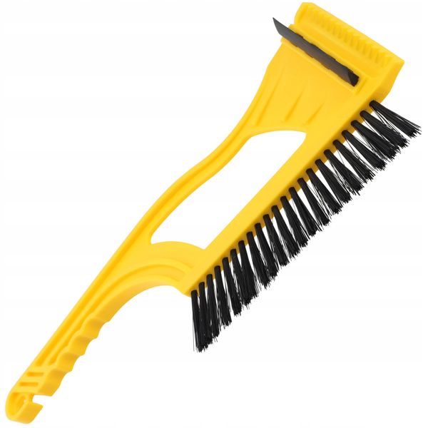 Skrobaczka Do Szyb Szczotka Skrobak Lodu Długa 2W1 zdjęcie 1