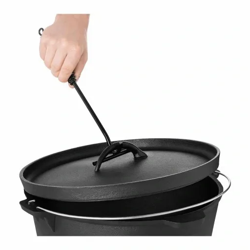 KOCIOŁEK ŻELIWNY O POJEMNOŚCI 10L ROYAL RCPP-12QTH zdjęcie 7