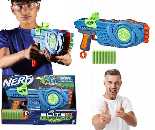 Nerf Elite 2.0 Flip-8 KARABIN PISTOLET IDEALNY NA PREZENT na Arena.pl