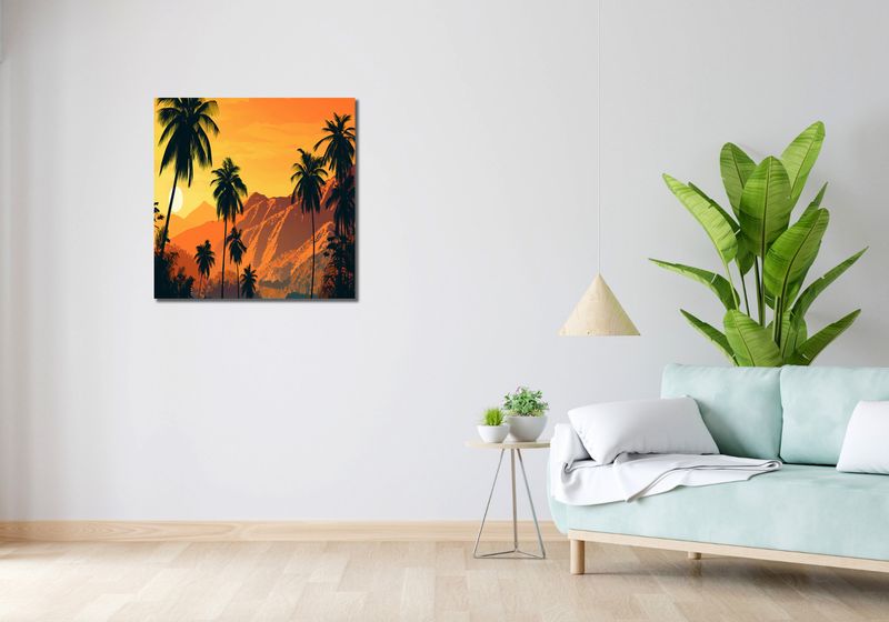 Obraz 70x70cm Jednorożec Marzeń zdjęcie 2