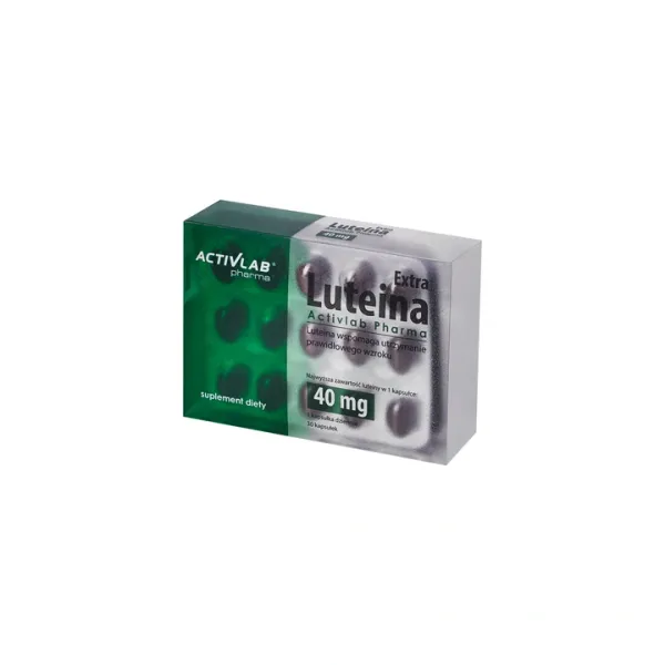 Activlab Luteina Extra 40mg Zdrowy Wzrok 30 kaps zdjęcie 3