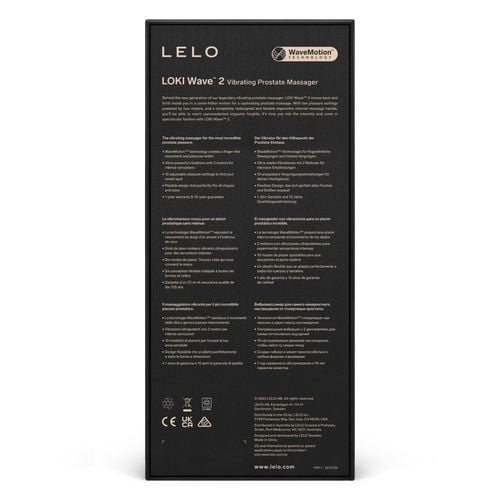 masażer prostaty loki wave 2 violet dust lelo na Arena.pl