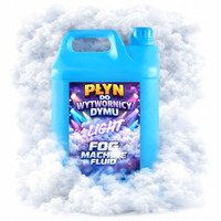 Płyn do Wytwornicy Dymu Light Mgły Dymiarki 5l Lekki Do Generatora Mgły