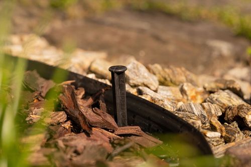 Zestaw obrzeże trawnikowe BORDER KOTWY 20m 6cm na Arena.pl