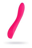 unrealistic jos twig vibrator, 5 vibration modes, silicone, pink
