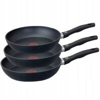2 x ZESTAW 3 PATELNIE 20/24/28 CM Z CZUJNIKIEM TEMPERATURY Thermo Sensor TE