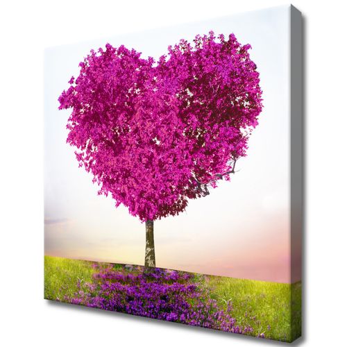 Obraz Płótno 40X40 Drzewo Miłości na Arena.pl