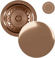 Komplet odpływowy Kernau KS-SS 1B Push-Push Copper