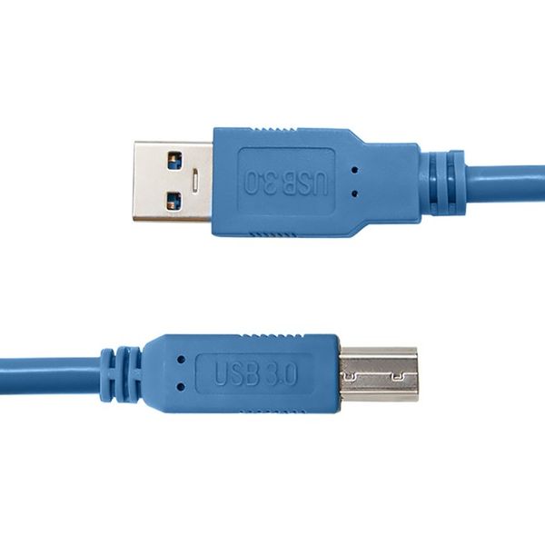 Qoltec Kabel USB 3.0 do drukarki A męski | B męski | 2m zdjęcie 2