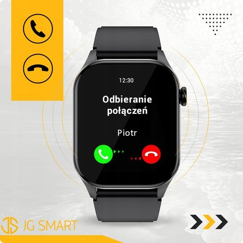 SMARTWATCH DAMSKI ZEGAREK POMIAR GLUKOZY CIŚNIENIE MENU PL ROZMOWY 2 PASKI na Arena.pl
