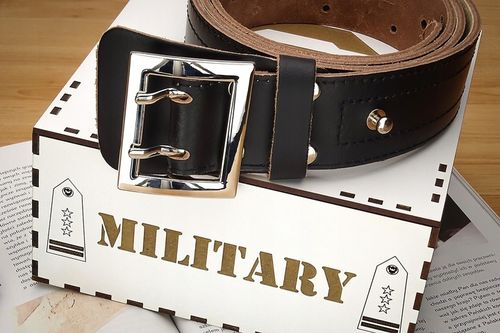 Pasek Męski Szeroki Pas wojskowy Gracio + GRATIS na Arena.pl