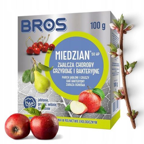 Środek Miedzian Bros 100g + Środek chwastobójczy Mniszek Substral 250ml na Arena.pl