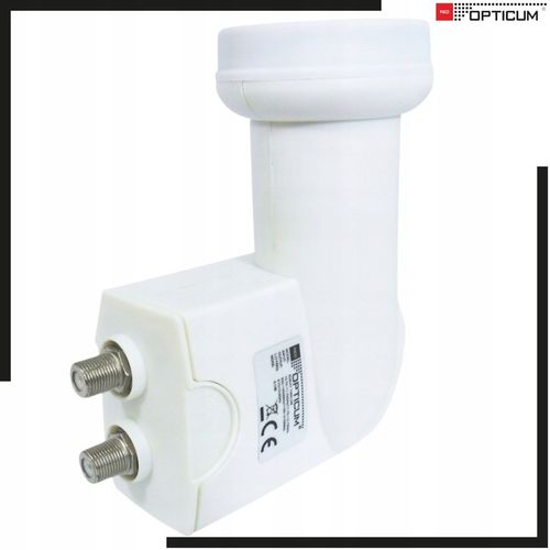 Konwerter Satelitarny Twin LNB 4K UHD Opticum Robust Mocny 01dB na Arena.pl