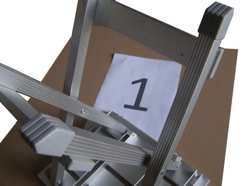 Taboret aluminiowy II gatunek na Arena.pl