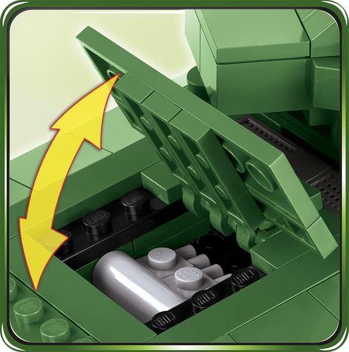 Klocki Historical Collection Sherman M4A1 na Arena.pl
