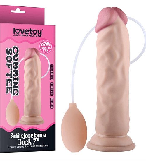 Dildo z pompką do ejakulacji zdjęcie 1
