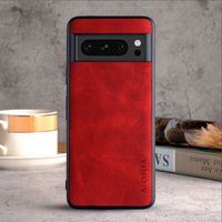 Etui AIORIA Vintage LEATHER do Google Pixel 8 Pro czerwony