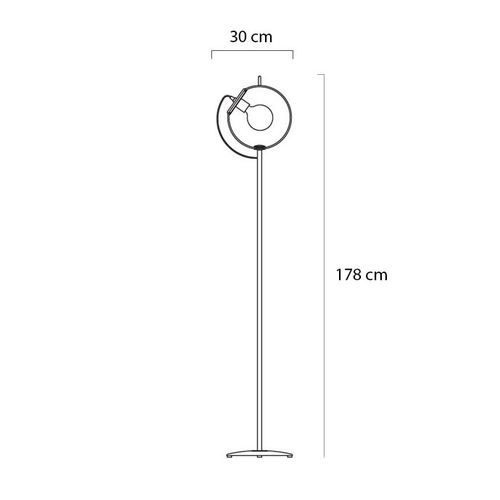 Lampa podłogowa BOBLE FLOOR na Arena.pl
