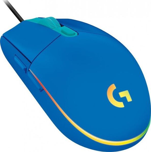 Mysz przewodowa LOGITECH G102 Lightsync Niebieski zdjęcie 3