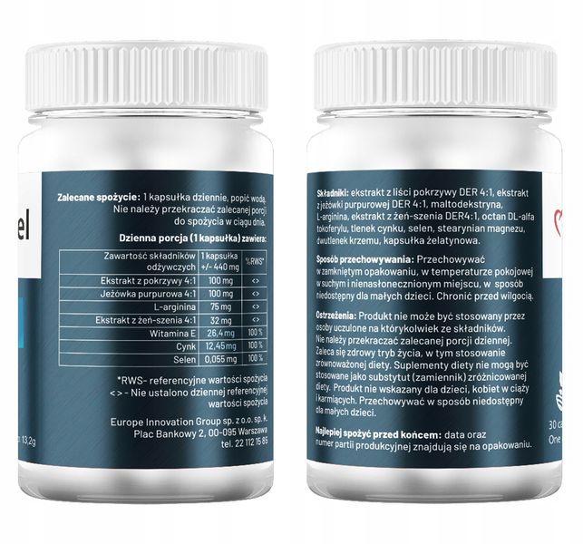 Prostonel Suplement diety dla mężczyzn zdjęcie 2