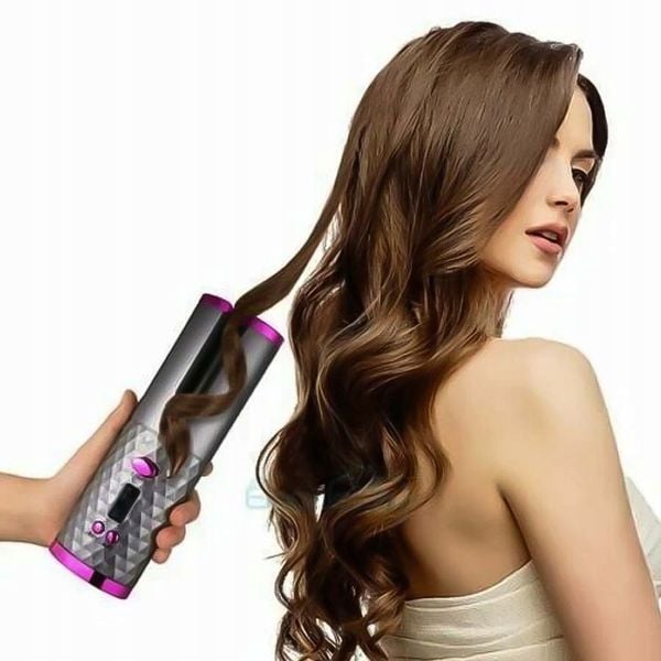 AUTOMATYCZNA LOKÓWKA DO WŁOSÓW Z POWŁOKĄ CERAMICZNĄ LCD zdjęcie 14