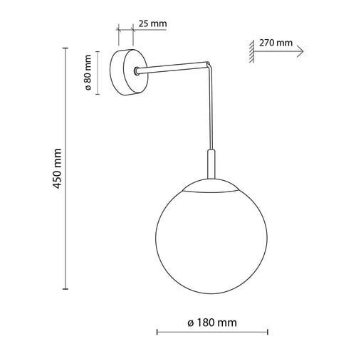 kinkiet esme white 5388 tk lighting na Arena.pl