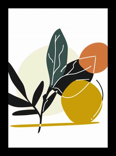 Plakat 25x35cm Elegancka Flora na Arena.pl