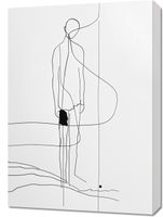 Obraz 50x70cm Samotna Wędrówka
