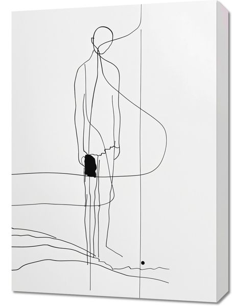 Obraz 50x70cm Samotna Wędrówka zdjęcie 1