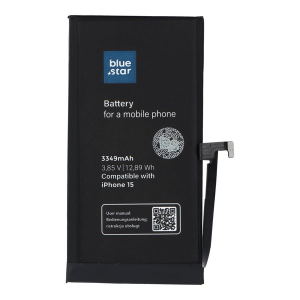 Bateria do iPhone 15 3349 mAh Blue Star HQ zdjęcie 1
