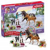 Schleich 99092 Kalendarz adwentowy HORSE CLUB 24 NIESPODZIANEK KOT KOŃ AKCE