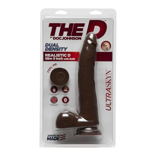 doc johnson slim d - model anatomiczny z podwojną gęstością ultraskyn na Arena.pl