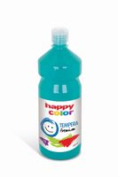 farba tempera 1000 ml happy color - turkusowa