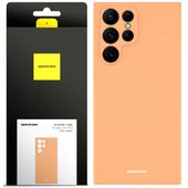 Spacecase Silicone Case Galaxy S22 Ultra Orange