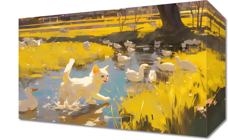 Obraz 30x20cm Słońce na Wsi zdjęcie 1